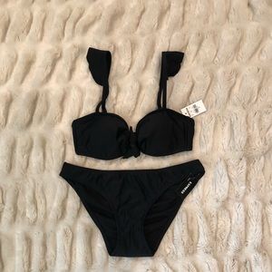 New With Tag Express ruffle bikini set